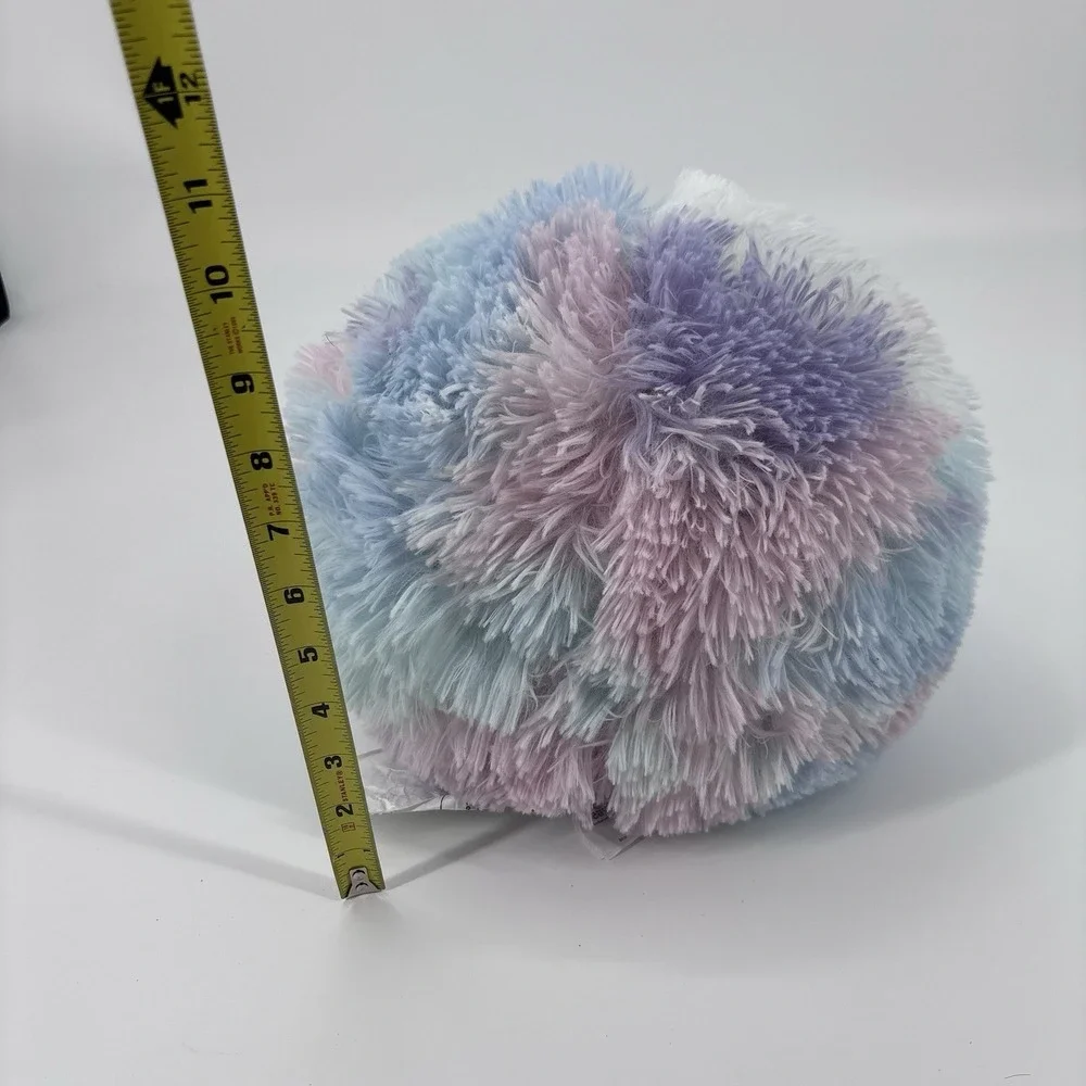 Tiny Dreamers Fuzzy Pastel Plush‎ Stuffed Pillow 12